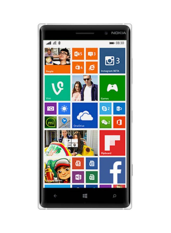 NOKIA - Lumia 830 Dual SIM White 16GB 4G LTE - Image 1