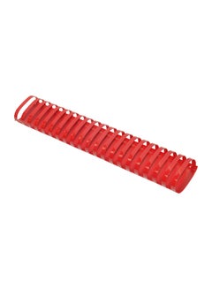 FIS 50-Piece Plastic Binding Rings Red  - Image 2