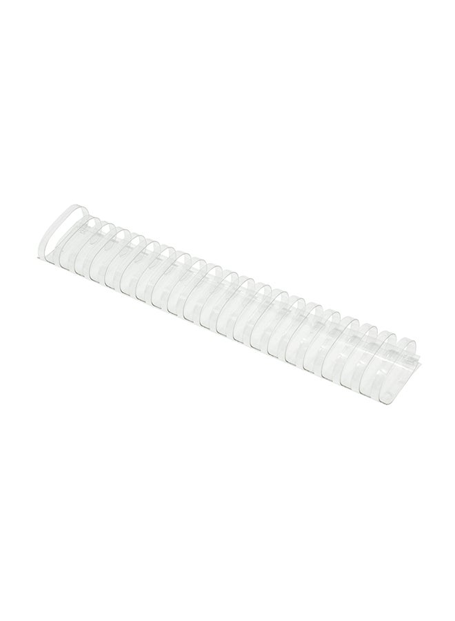 FIS 50-Piece Plastic Binding Ring Clear  - Image 2