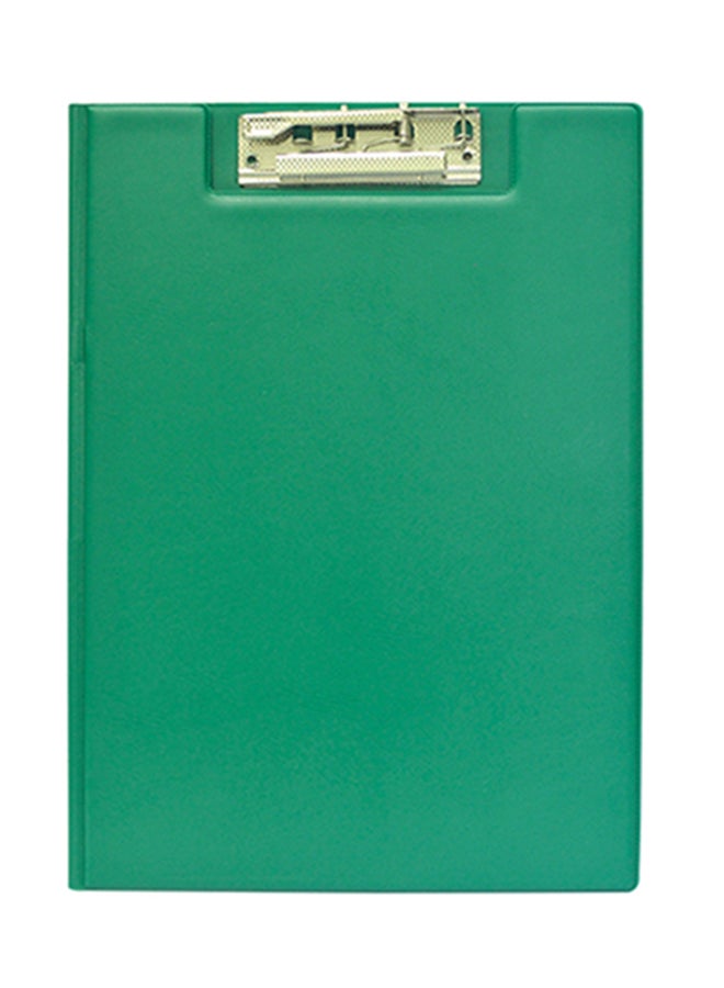 FIS A4 PVC Clipboard Green/Silver - Image 2