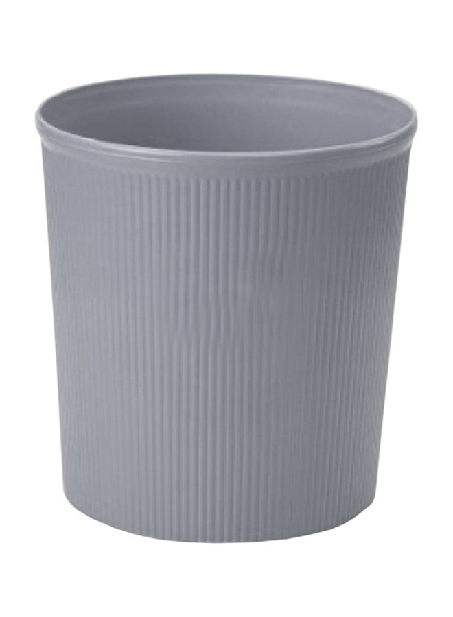 Plastic Waste Storage Bin Grey