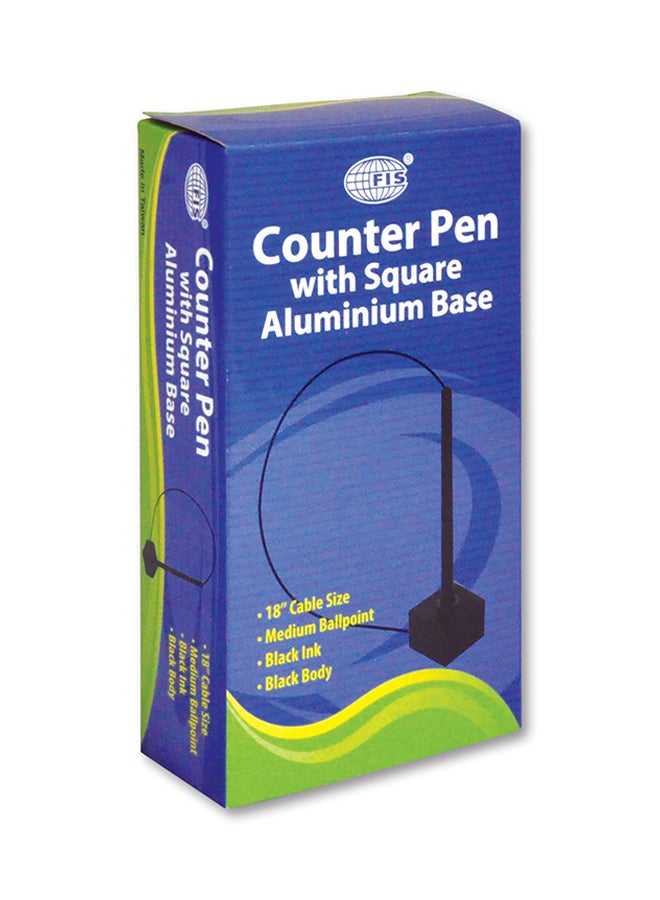 FIS Aluminium Counter Pen Black - Image 2