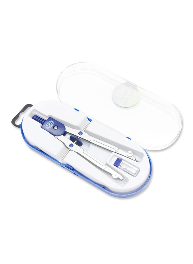 FIS Compass Math Set Silver/Blue - Image 1