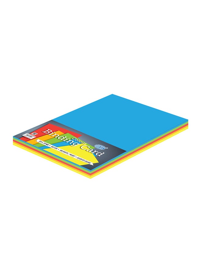 FIS 100-Piece Colour Binding Card Set - Image 1