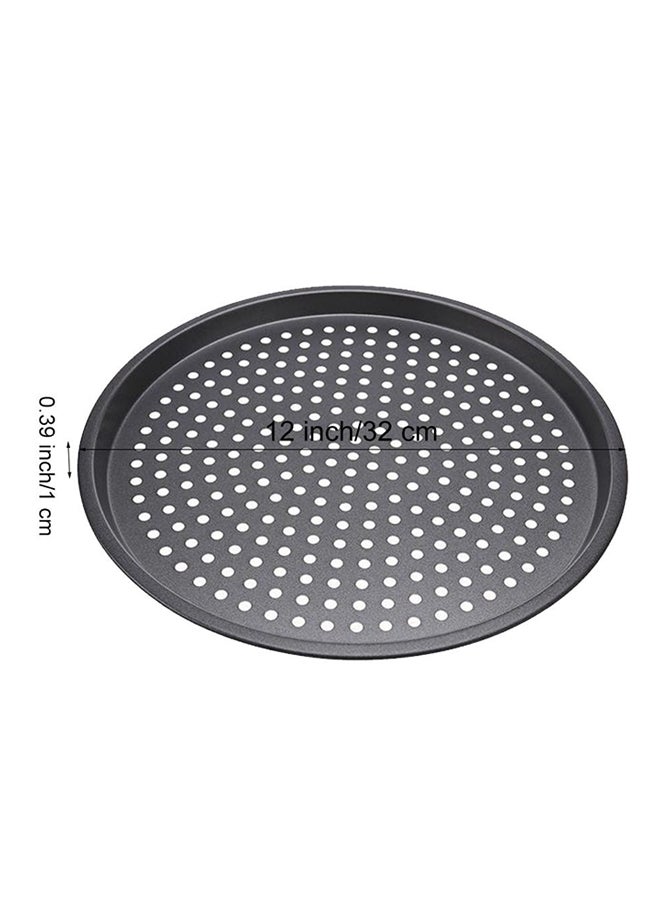 Non-Stick Pizza Pan With Holes Black 12inch - v1539267843/N18611651A_3