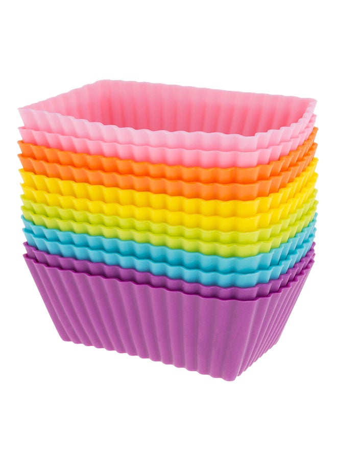 12-Piece Muffin Baking Cup Set Multicolour 39cm - v1539267974/N18611936A_2