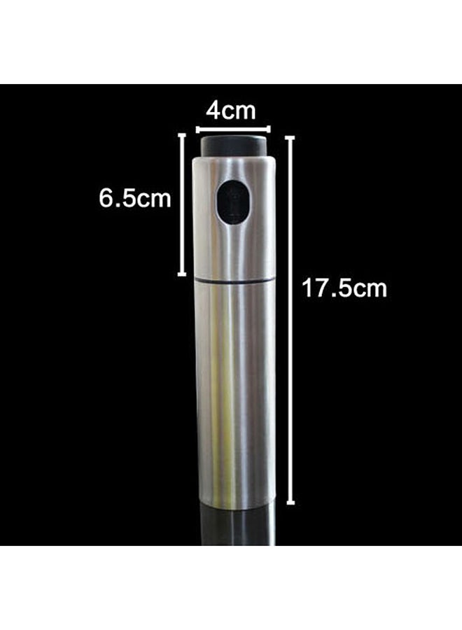ماي لايف أونيت زٌجاجة  من الستانلس ستيل لرش الزيت فضي 17.5سم - Image 3