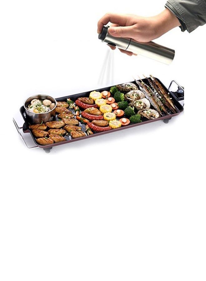 ماي لايف أونيت زٌجاجة  من الستانلس ستيل لرش الزيت فضي 17.5سم - Image 4