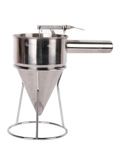 Stainless Steel Pancake Batter Dispenser Silver 24cm
