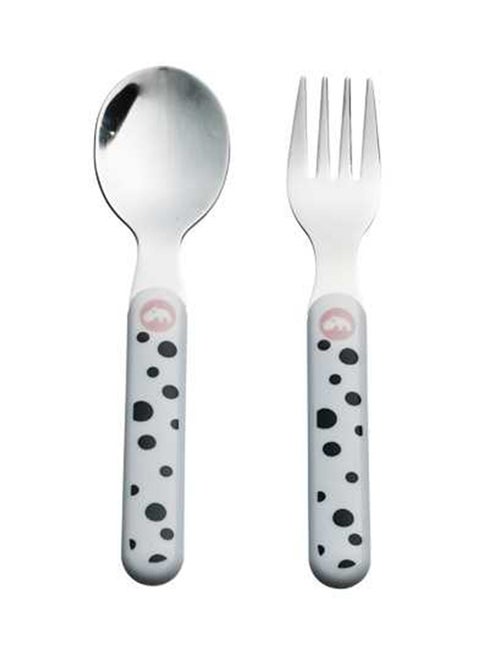 Happy Dots Spoon And Fork Set