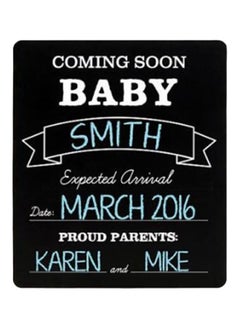 Pregnancy Announcement Chalkboard
