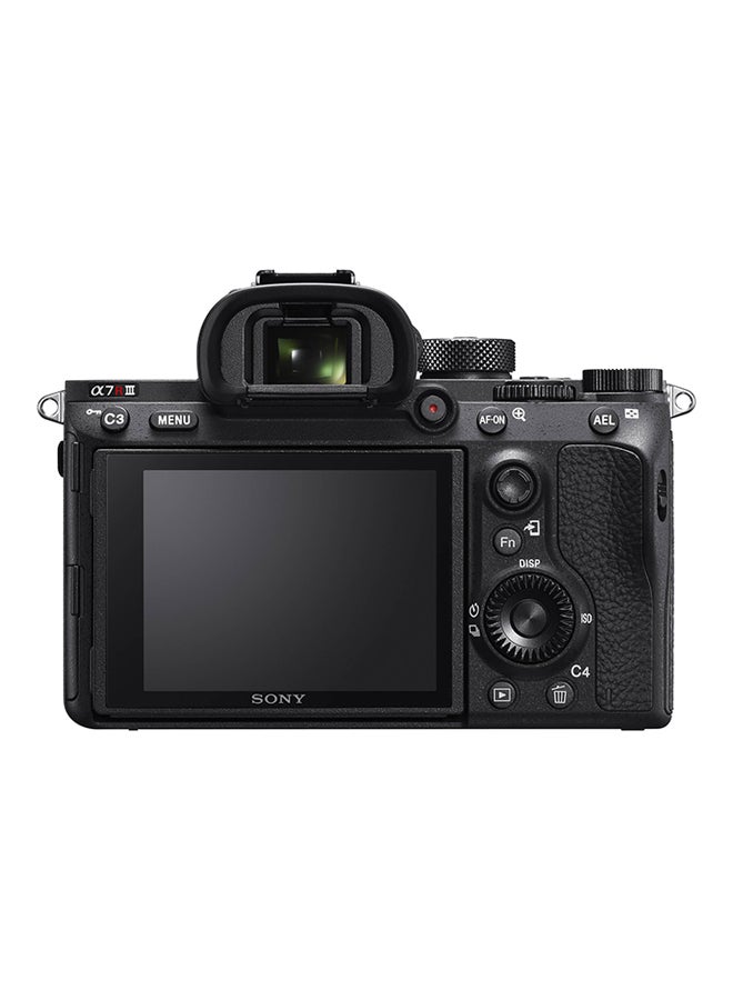 كاميرا رقمية a7R III بإطار كامل ودقة 42.4 ميجا بكسل (الهيكل فقط)