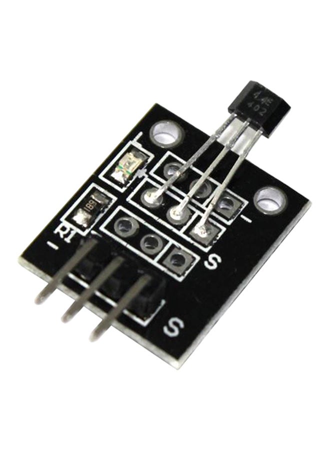 Vicactus - 2-Piece Standard Magnetic Sensor Module For Arduino KY003 DIY KEYES AVR Black - Image 1