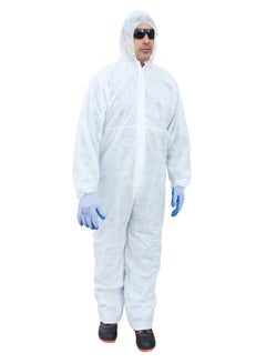 Vaultex Coverall Protective Suit White XXXXL 