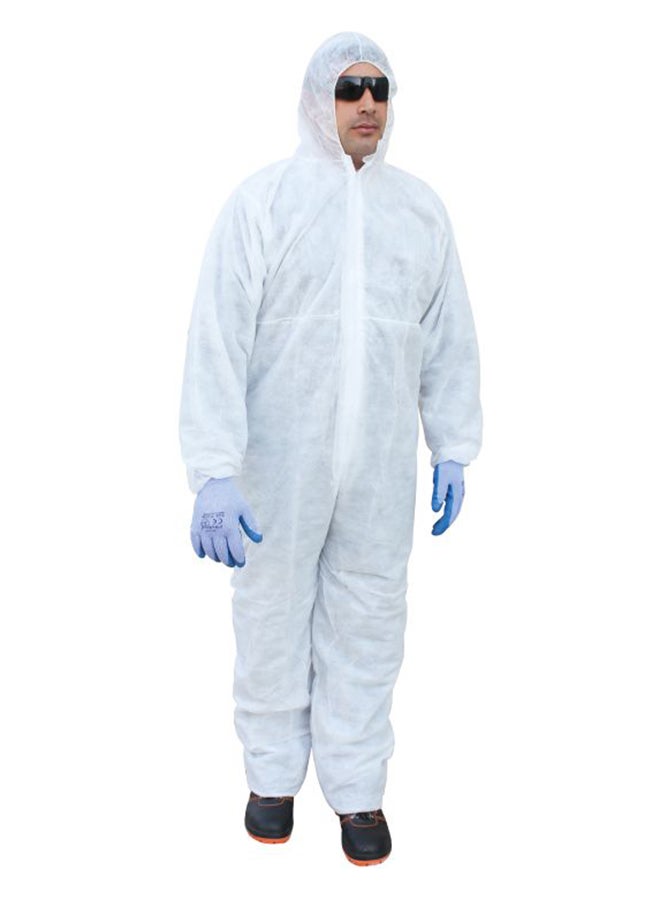Vaultex Disposable Coverall Protective Suit White XXXXL 