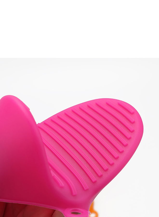 Heat Resistant Silicone Glove Pink 8.4X11X11cm  - Image 3