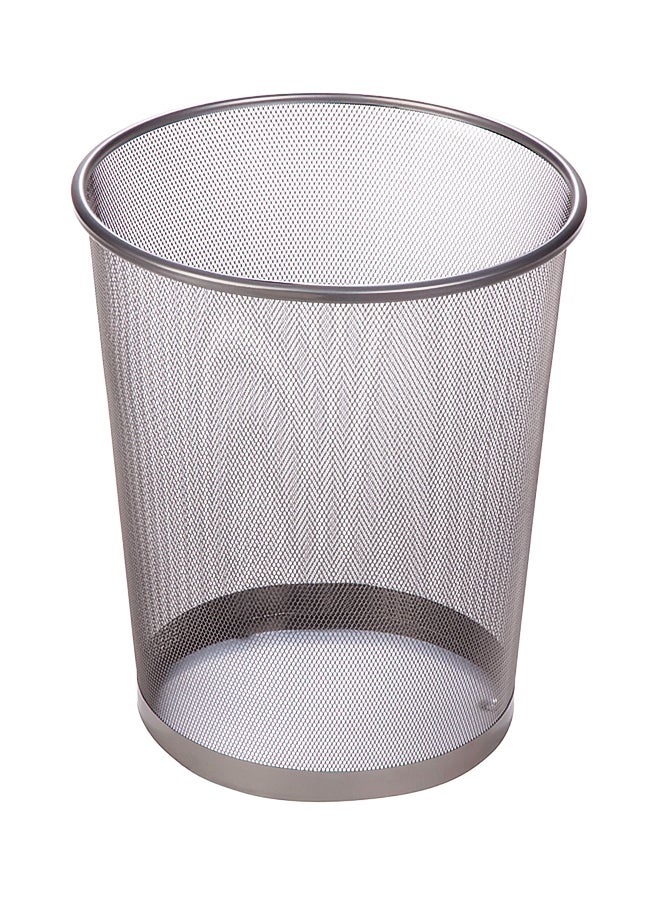 Deluxe Amt Mesh Dust Bin Silver 