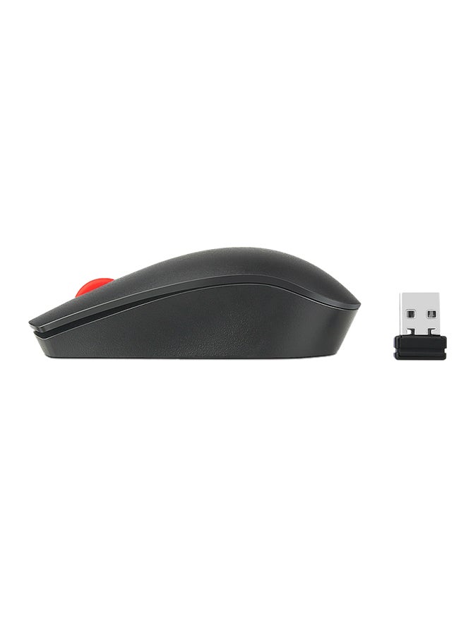 لينوفو ماوس لاسلكي بسطح مانع للانزلاق أسود - Image 3