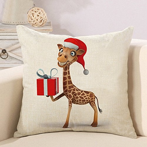 Decorative Pillow Cover cotton Beige 18x18inch  - Image 2