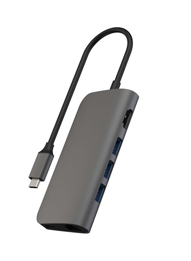 أديكتيد محول USB من النوع C رمادي - Image 1