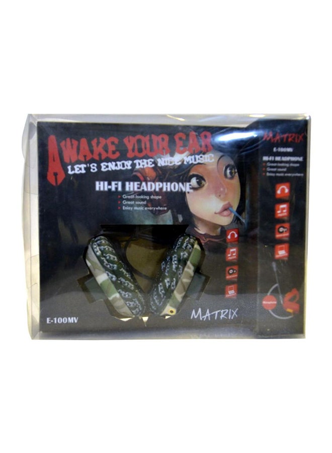 MATRIX E-100MV Over-Ear Hi-Fi Headphones 