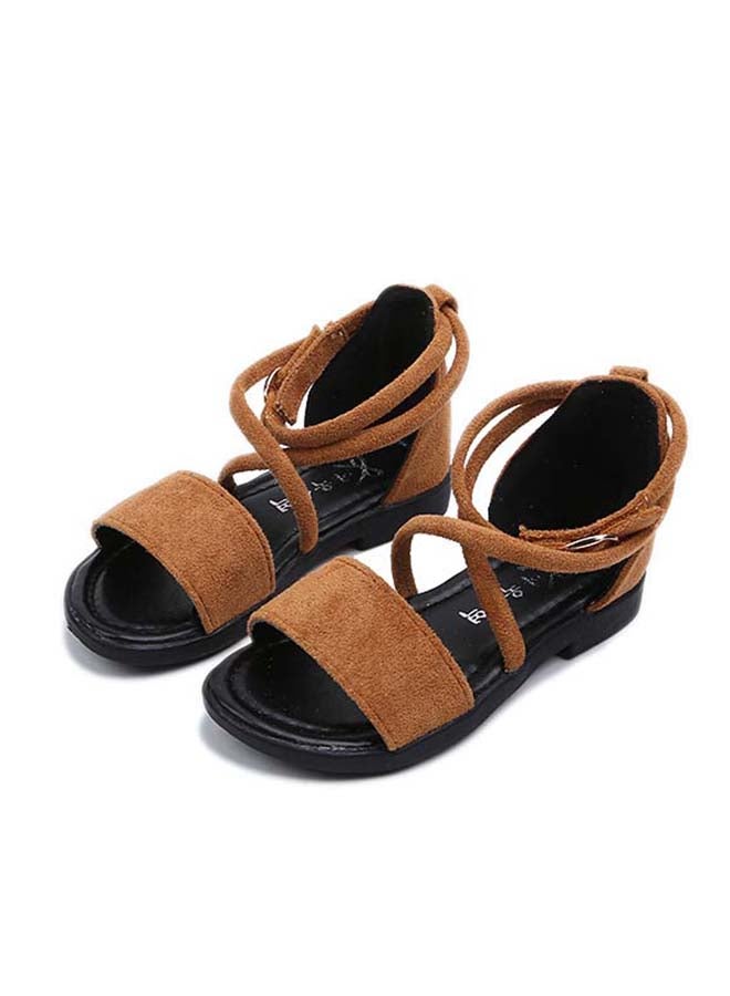 HUSK'SWARE - Unique Accent Casual Sandals Brown - Image 1