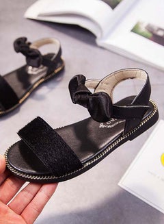 HUSK'SWARE Unique Accent Casual Sandals Black  - Image 3
