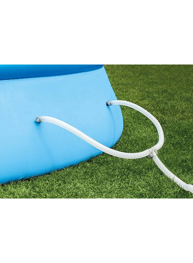 INTEX - Easy Set Pool With Water Filter Pump Inflatable Foldable Portable Lightweight Swimming Pool 366x76cm - Image 1