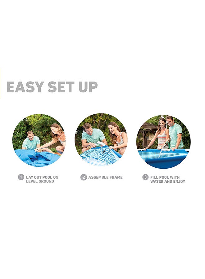 INTEX - Metal Frame Pool Set 10x30inch - Image 1