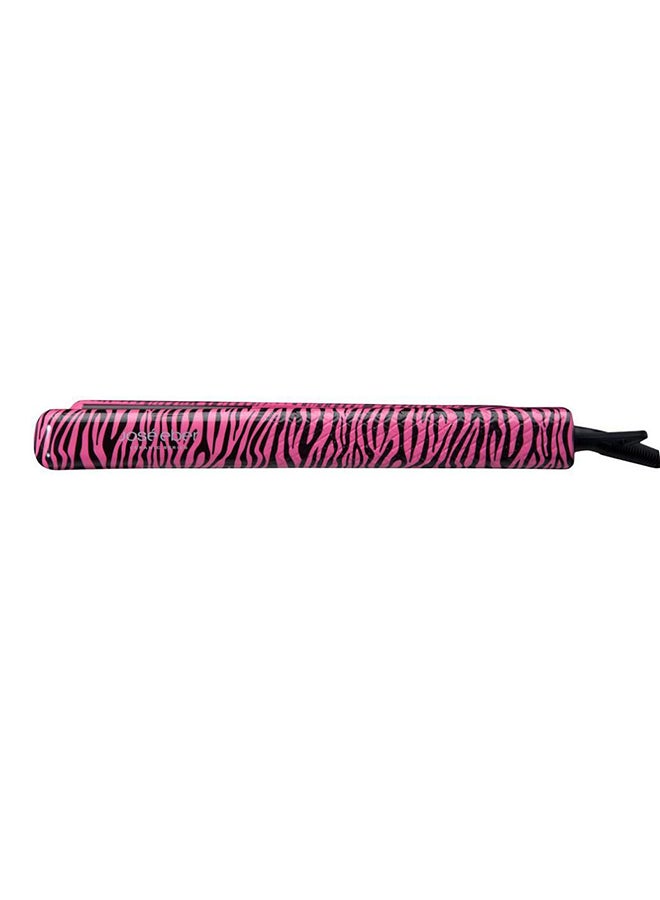 JOSE EBER Pro Series Hair Straightening Iron Pink Zebra 300grams  - Image 2