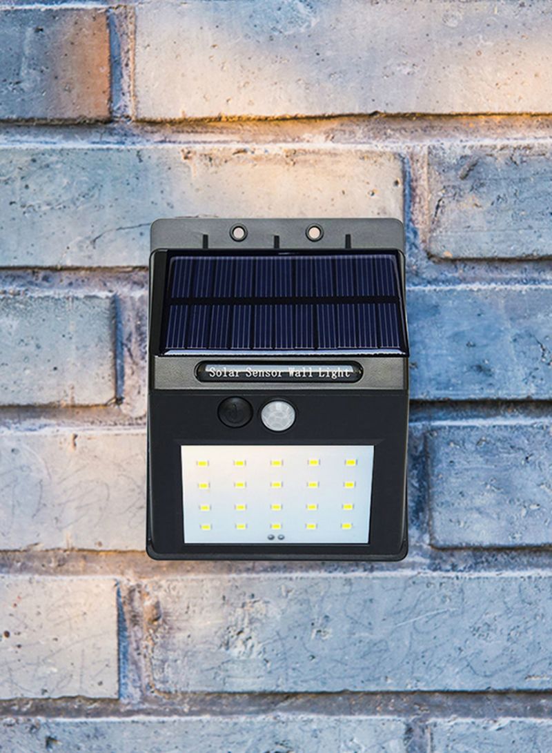 Generic PIR Motion Sensored Solar Light With 20 LED Black  - Image 5