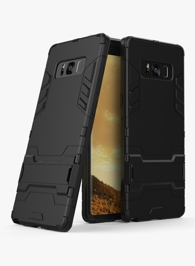 Protective Case Cover With Kickstand For Samsung Galaxy Note8 N950 Black - Image 2