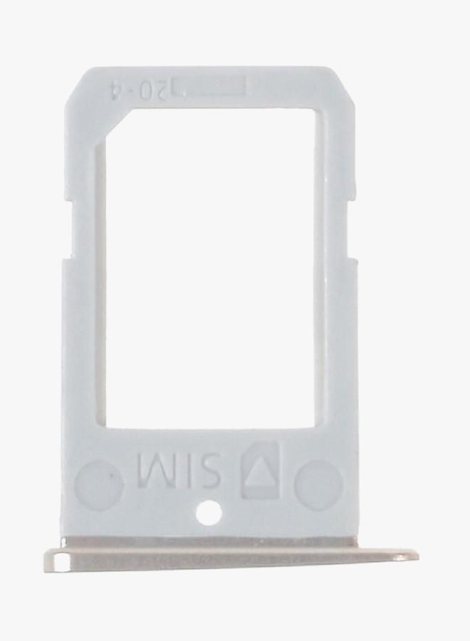OEM SIM Card Tray Holder Slot For Samsung Galaxy S6 Edge G925 Grey/Silver  - Image 3