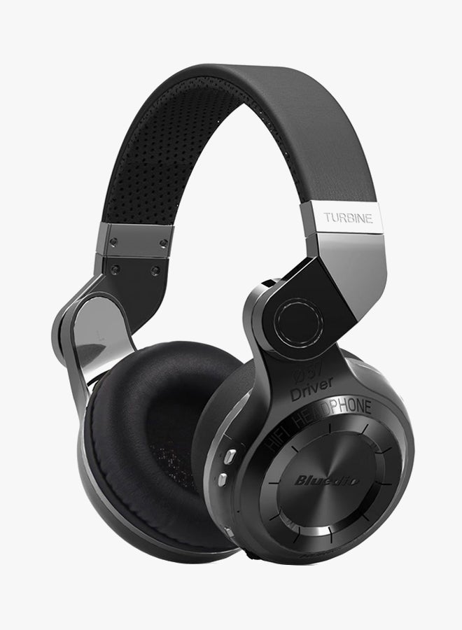 بلوديو سماعات رأس بخاصية البلوتوث تغطي الأذن أسود/فضي - Image 3