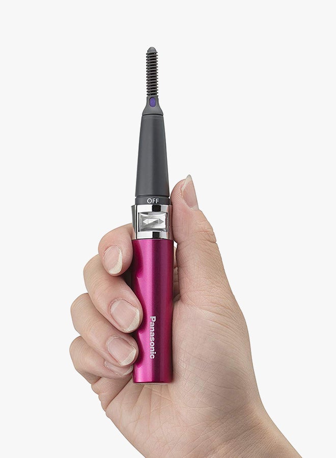 باناسونيك أداة دوارة للف الرموش بالحرارة وردي\فضي\أسود 15x2x2سم - Image 3