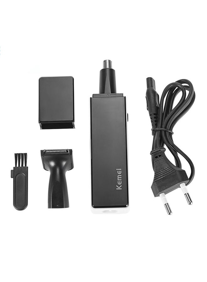 كيمي آلة تهذيب الشعر 2 في 1 متعددة الأغراض أسود 3x1.6x13.5سم - Image 1