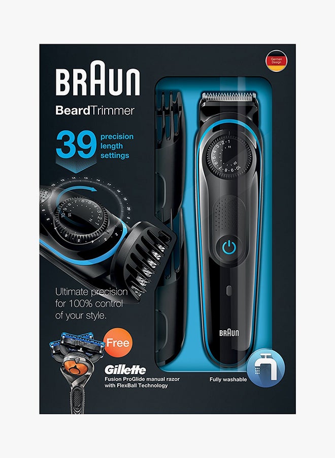 براون آلة تهذيب اللحية أسود/أزرق/رمادي - Image 3