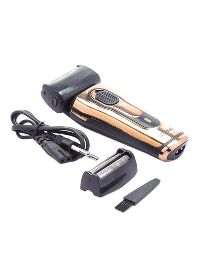 Reciprocating Rechargeable Shaver Gold/Black