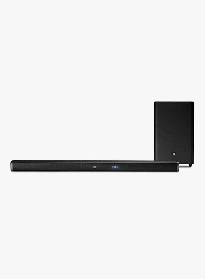 JBL - 2.1 Channel Soundbar Wireless Bluetooth Speaker BAR21BLK Black - Image 1