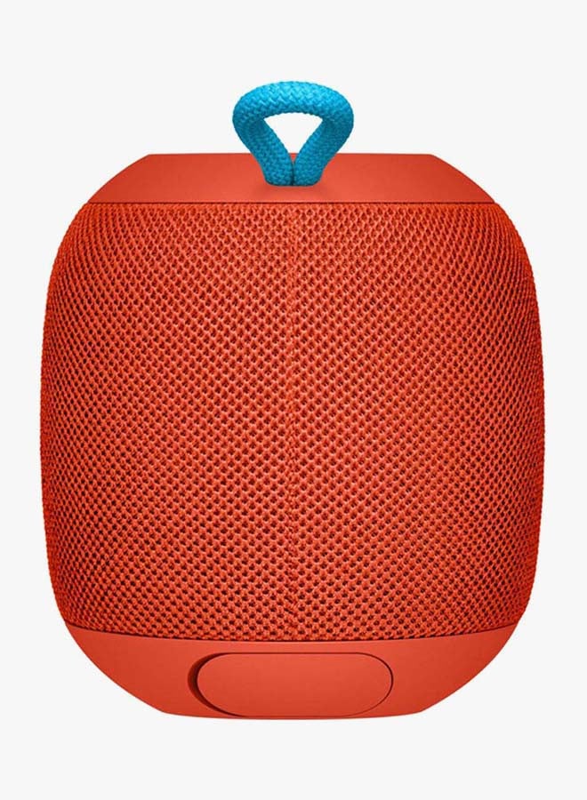 Logitech - UE WonderBoom Wireless Bluetooth Speaker Red - Image 1