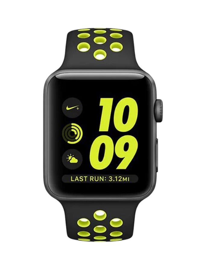Generic - Replacement Band For Apple Watch Series 1/2/3 Nike Plus 42mm Yellow/Black - Image 1