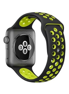 Replacement Band For Apple Watch Series 1/2/3 Nike Plus 42mm Yellow/Black