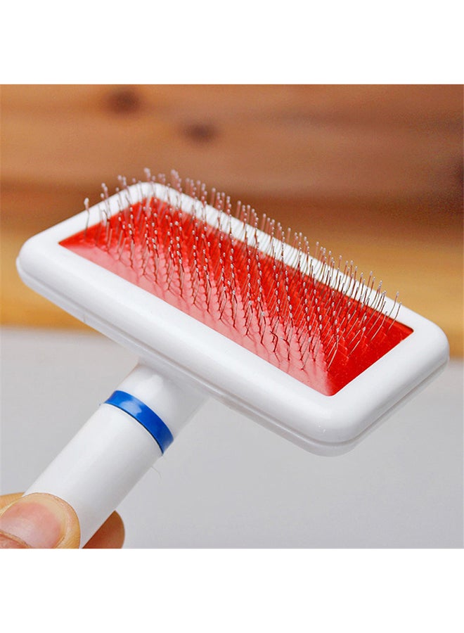 UNIVERSAL Pet Hair Removal Brush White/Red 14.00 x 8.00 x 3.50cm - Image 3