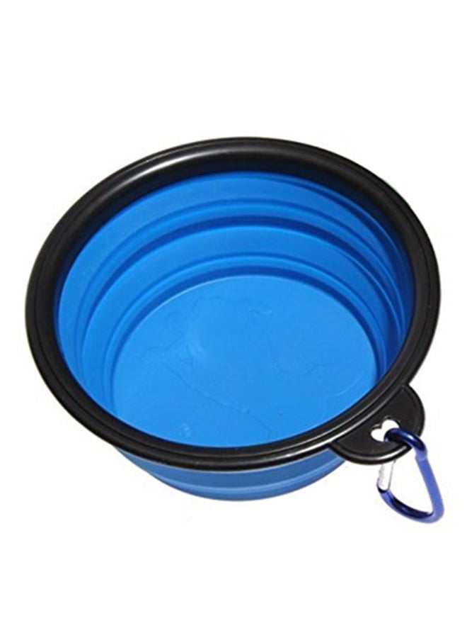 يونيفرسال وعاء محمول للحيوانات الأليفة من السيليكون قابل للطيّ أزرق 13.00 x 5.50 x 9.00Ø³Ù†ØªÙŠÙ…ØªØ± - Image 2