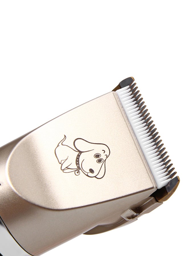 يونيفرسال ماكينة قص الشعر لاسلكية للحيوانات الأليفة ذهبي/ أسود 17.50x4.50x4.00سم - Image 4