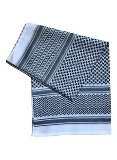 Generic Polyester Headscarf Black/White  - Image 2
