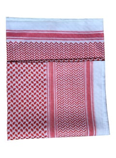 Generic Polyester Headscarf Red/White  - Image 1
