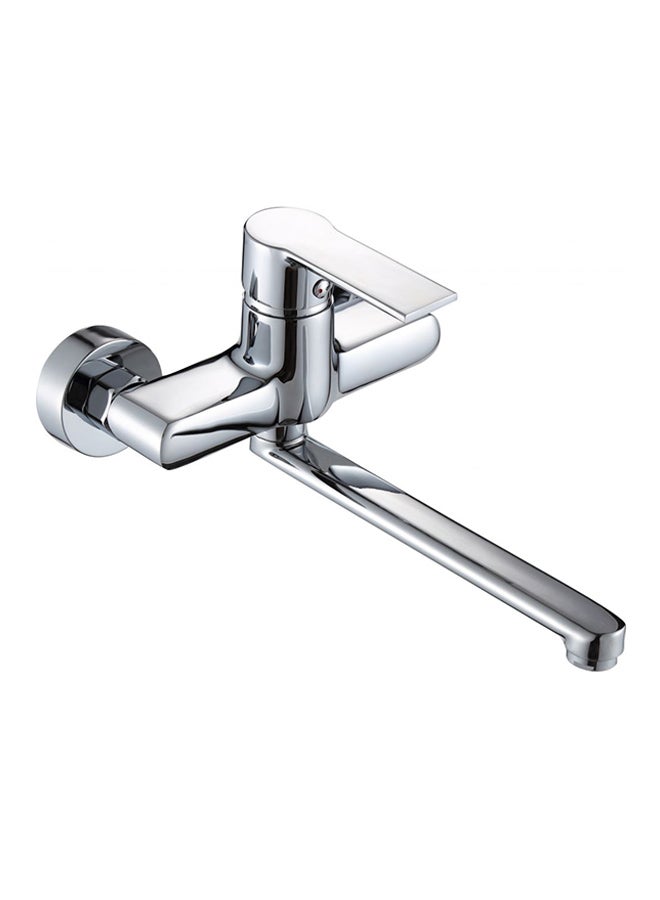 Glory Robi Wall Sink Faucet Silver