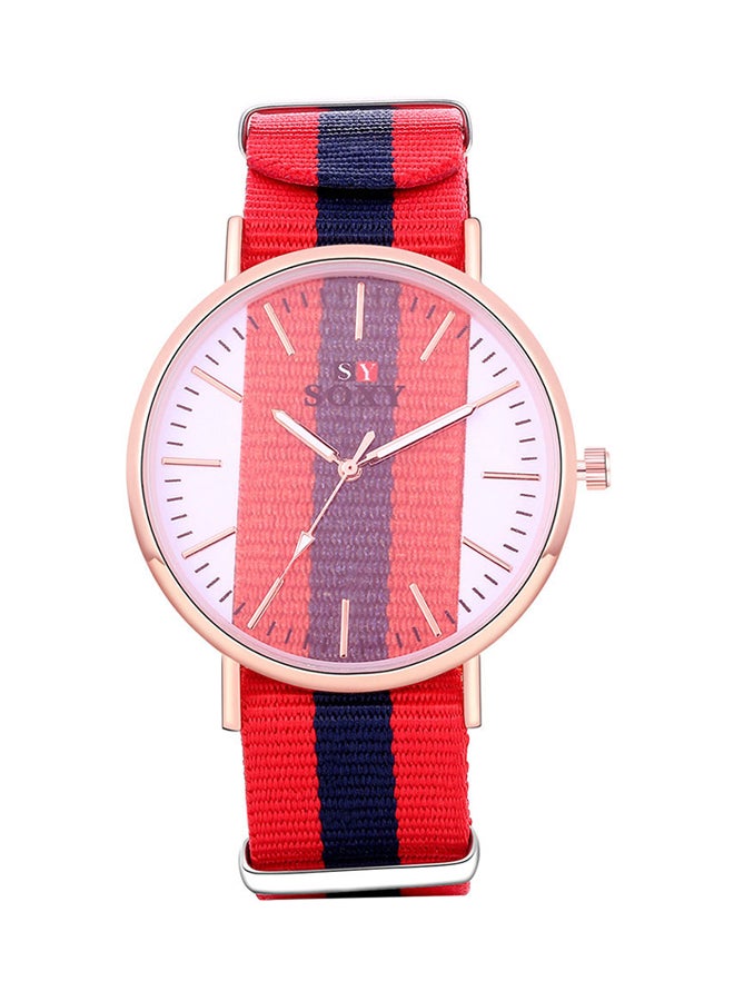 SOXY unisex Fabric Analog Watch S0071 - Image 1