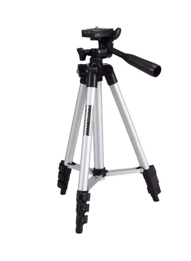 WEIFENG - Multi-function Camera Tripod Silver/Black - Image 1
